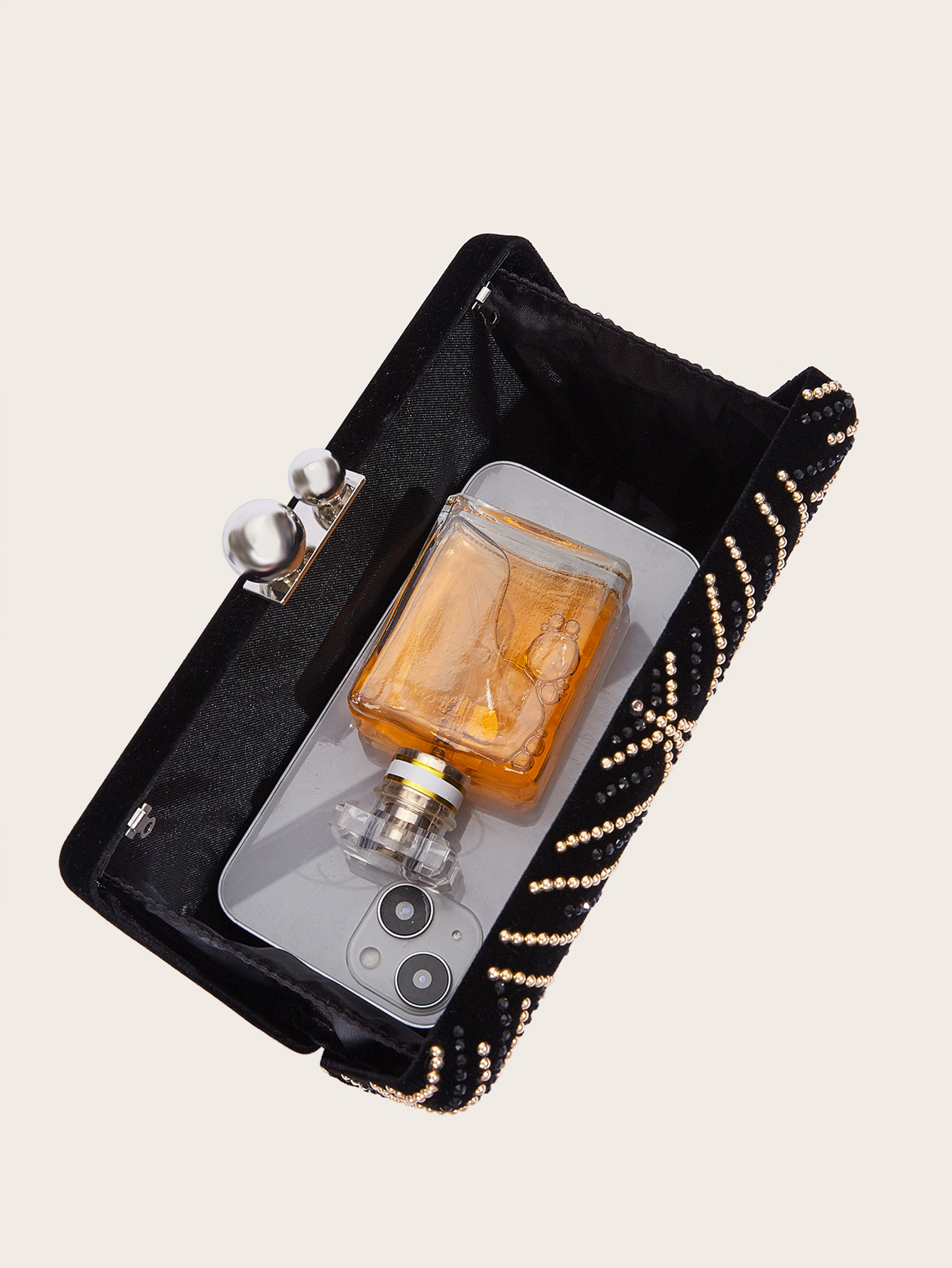 Clutch Evening Metal High-end Lock Buckle Chain Trendy New Women's Bag_voghion.com