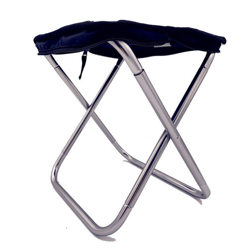 Outdoor foldable chair 7075 aluminum fishing chair barbecue stool foldable stool portable train bench camping small stool