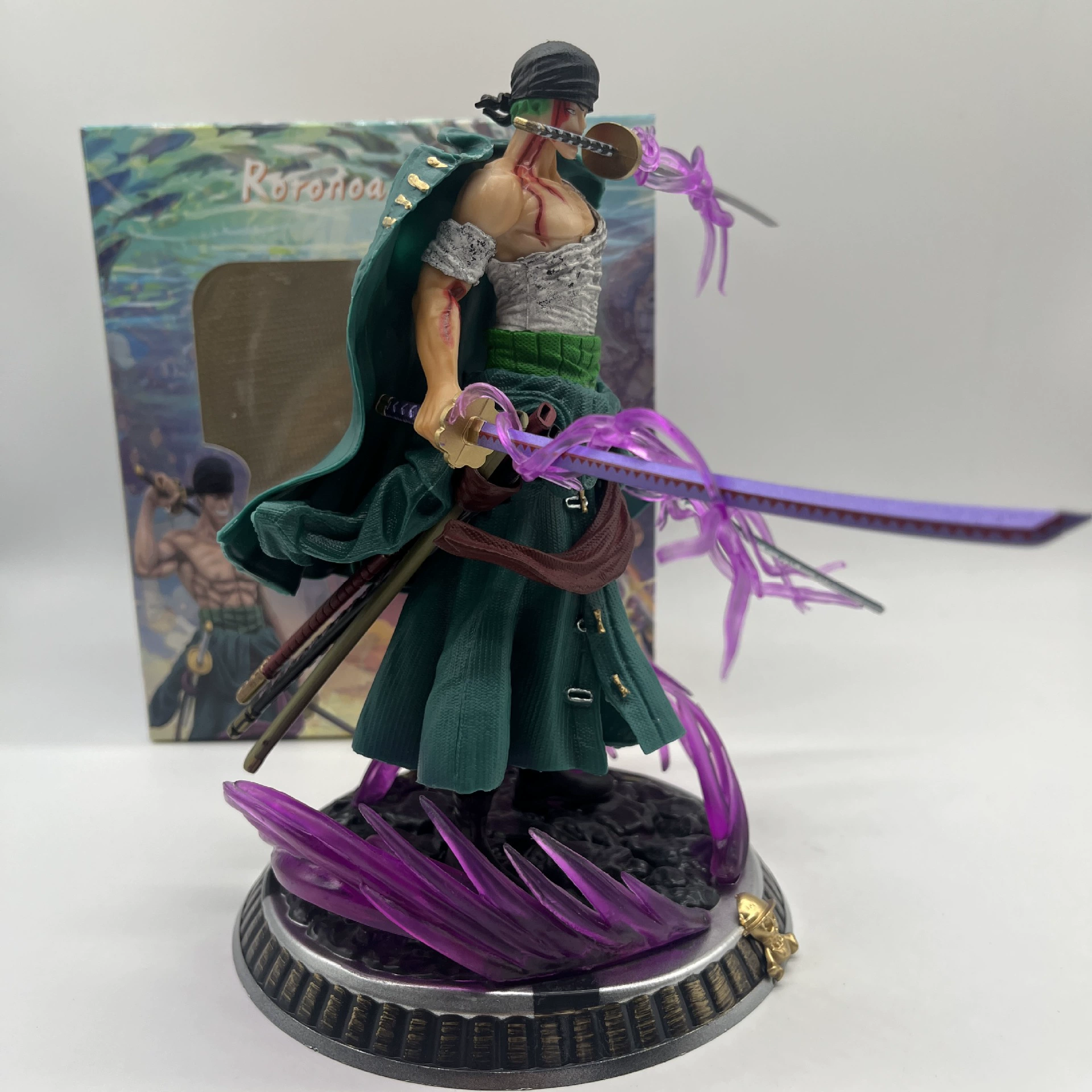 One Piece GK Small Battle Blood Sauron San Di Liu Стратегия аниме статуя коробка держи рука инду Wholesale