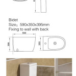 Bidé de Piso OK-0828 de Cerámica Manual para Baño