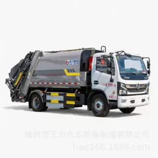 东风凯普特新能源电动压缩垃圾车10方容积市政街道保洁专用环卫车