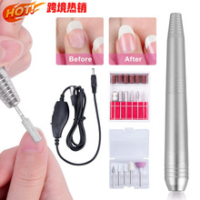 USB供电笔式美甲打磨笔20000转小型便携式打磨笔电动美 甲工具