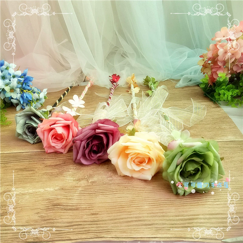 Шестеренка, волшебная сказочная палочка, палочка Лолиты, ручная палочка для селфи Brother Cos, розовая трость, темная