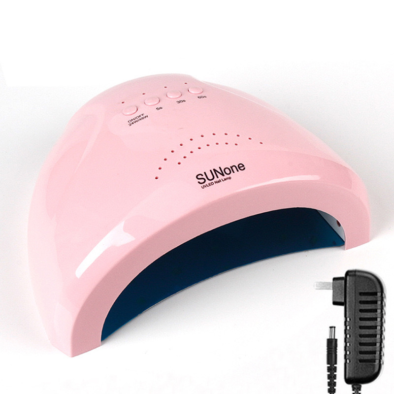 Nuevo sol negro No. 1 lámpara de uñas inteligente no negro mano UV horneado lámpara de doble potencia secado rápido máquina de terapia de uñas horneadas