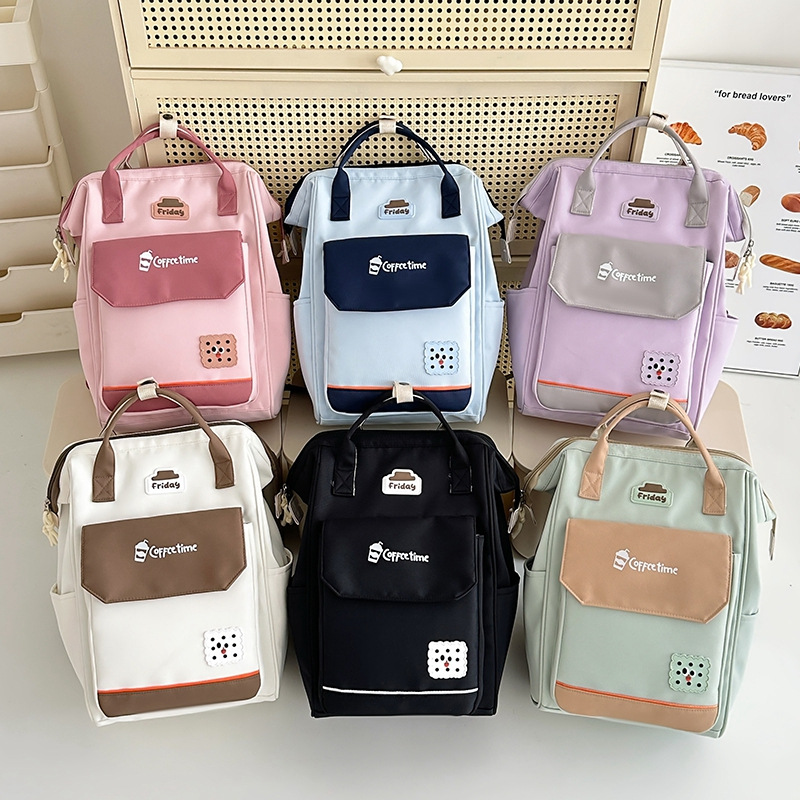 Mommy Bag, Large Capacity, Multi-Functional Maternity Bag, Wear-Resistant, Breathable Baby Product Storage Bag, Bottle Storage Backpack