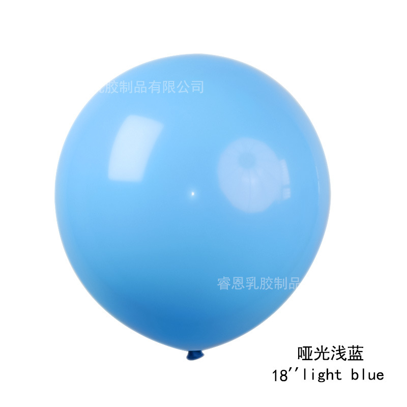 18 pulgadas mate globo decoración de la boda decoración de la fiesta de cumpleaños decoración de la habitación de la boda globo redondo traje de montaje