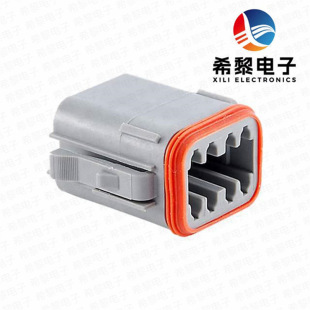 AT06-08SA ���M�Z/AMPHENOL 8PIN��܇��ˮ�B����ĸ�^ IP68����ˮ