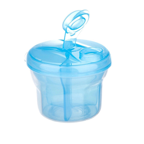 Baby milk powder compartment, portable portable rotating powder compartment, baby milk powder storage box, children's snack cup