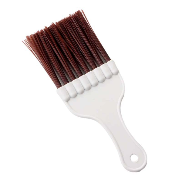 White handle [brown] brush