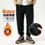 运动保暖加厚宽松卫裤