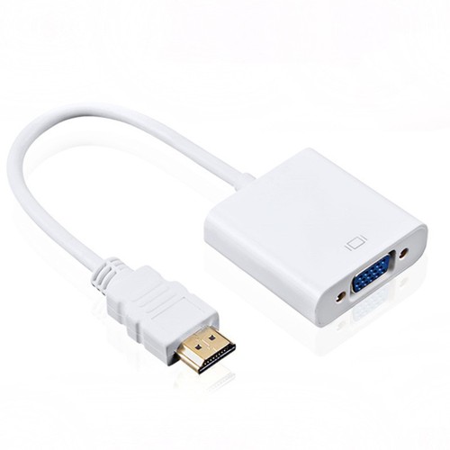 HDMI to VGA audio converter cable, TV to computer adapter, HDMI to VGA adapter, high-definition cable