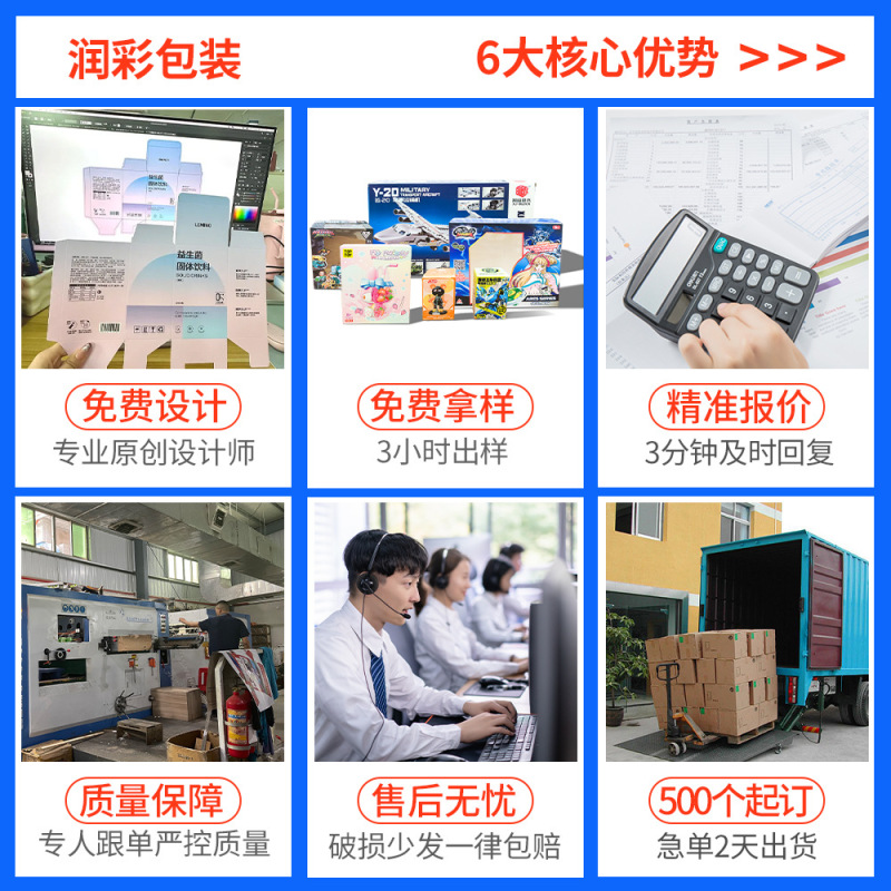 化妆品包装盒定制面膜精油面霜护肤品高级感彩盒印刷白卡纸盒定做|undefined