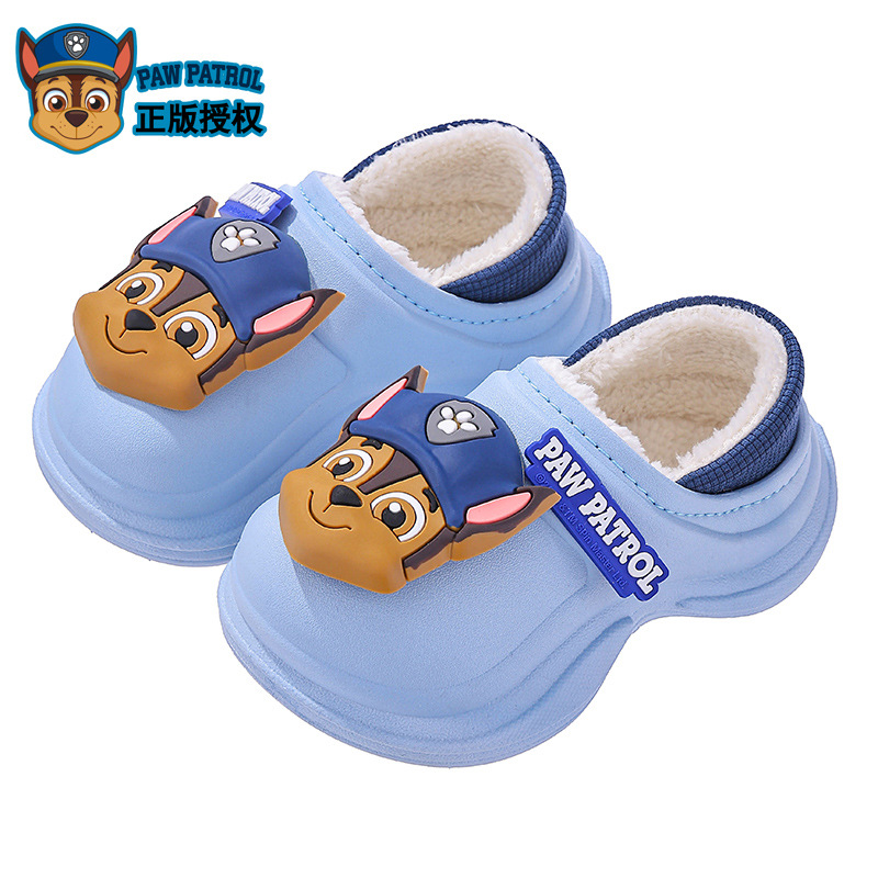 El equipo de Wollong Gong Gong2025 nuevo invierno zapatillas de algodón para niños calientes impermeables bolsas de zapatos de algodón para niños