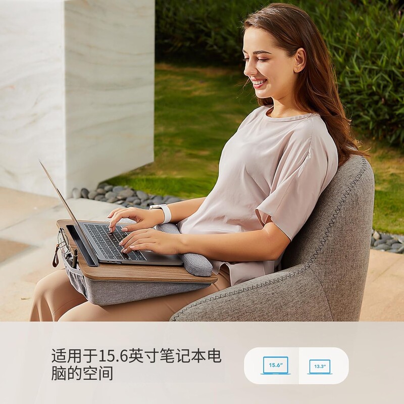 Laptop Heightening Stand Knee Computer Desk Office Portable Bed Small Table Dormitory Computer Writing Desk