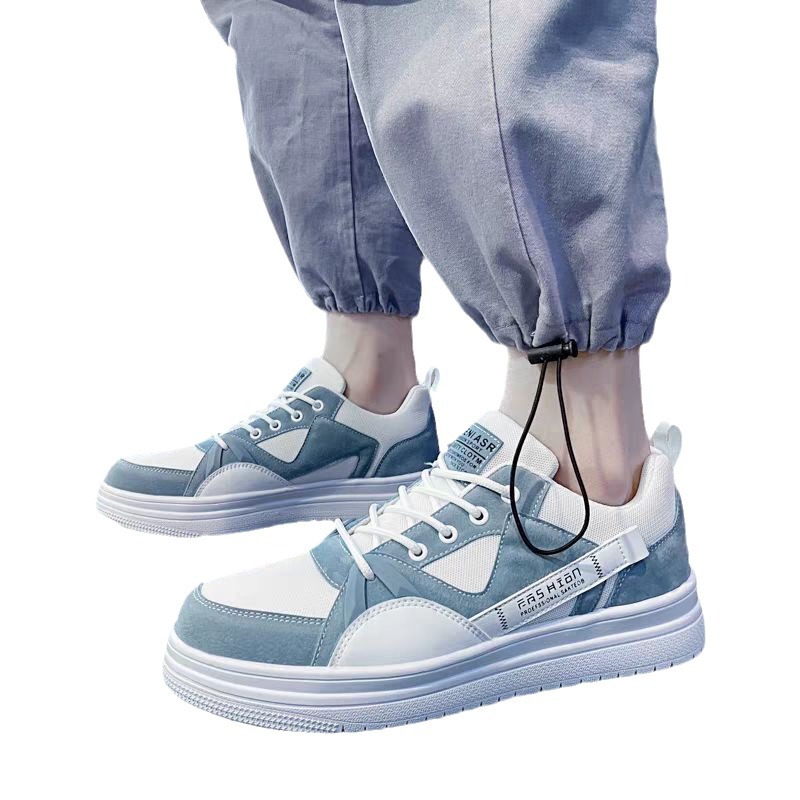 Zapatos de hombre 2024 nuevos zapatos de skate de verano tendencia juvenil, zapatos casuales, zapatos deportivos bajos para hombres, zapatos planos