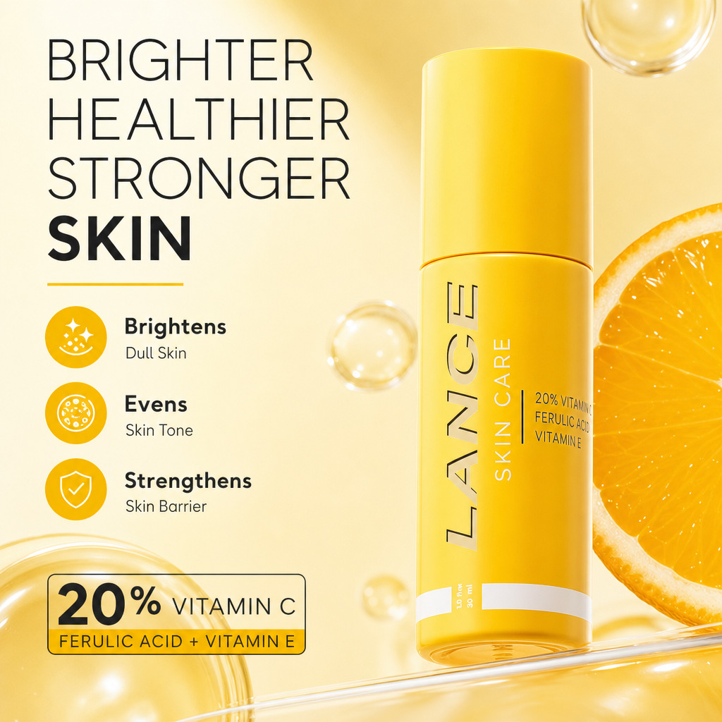 Cross-border Best-Selling Vitamin C Brightening Essence - Skin Brightening, Even Tone, Complexion Improvement, Enhanced Skin Barrier