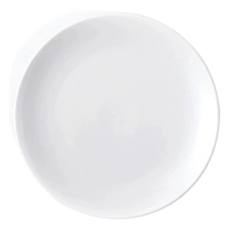 Отель Western плоская тарелка мелкая тарелка чистая белая керамическая тарелка стейк тарелка Moonlight disc ежедневная посуда может добавить логотип