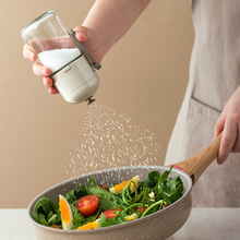 自主设计定量盐罐调料盒玻璃厨房调料罐防潮密封调味罐家用调味瓶