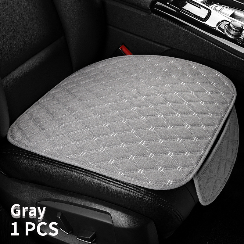Cojín del asiento del coche cuatro estaciones universal de cinco asientos de lino de tres piezas cubierta del asiento del coche comercio exterior estilo de venta caliente