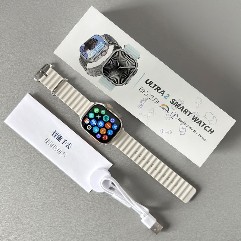 S9 Ultra Smartwatch ⌚️ Sports Bluetooth Watch with Offline Payment, Nfc, Dynamic Island, Heart Rate and Blood Pressure Measurement.