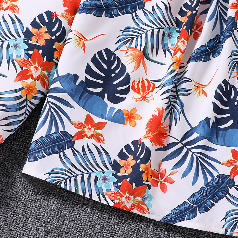 Girls Printed Long-sleeved Top And Pants Set For Kids_voghion.com