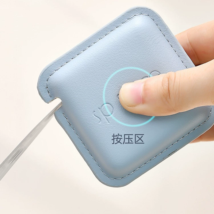 Furnishing tape tape merging ruler soft leather roll tailor tailor tailor waist circumference measuring ruler portable mini small soft ruler