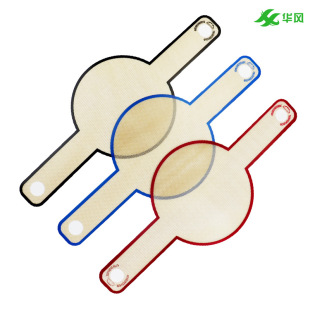 Silicone Baking Mat Three-Color Long-Handled Mat Bread Sling Dutch Oven Mat Pot Silicone Mat Insulation Mat Baking Mat