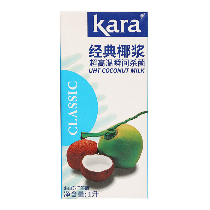 Kara佳乐椰浆1L印尼进口椰奶咖啡杨枝甘露烘焙原料奶茶店商用|undefined