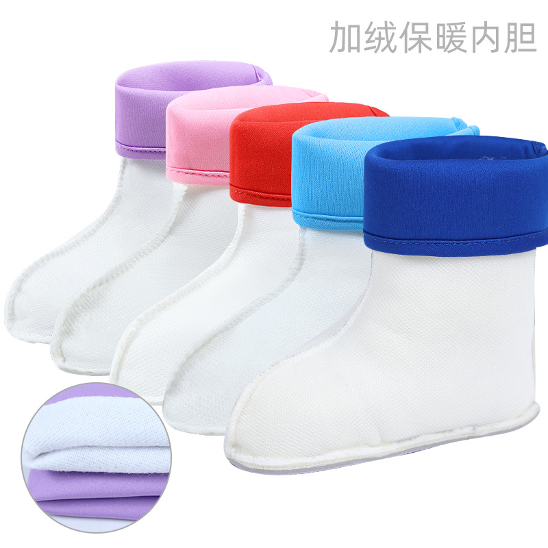 儿童雨鞋内胆宝宝鞋棉套秋冬绒内胆雨靴配内胆保暖棉内胆