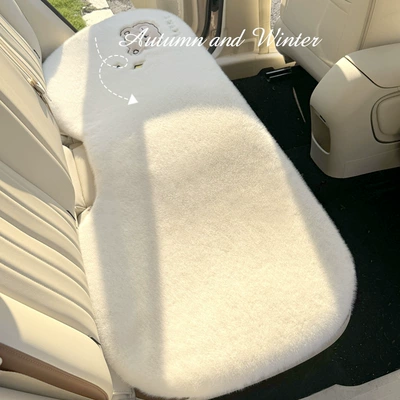 Cartoon winter car cushion Wool pad - long-pad