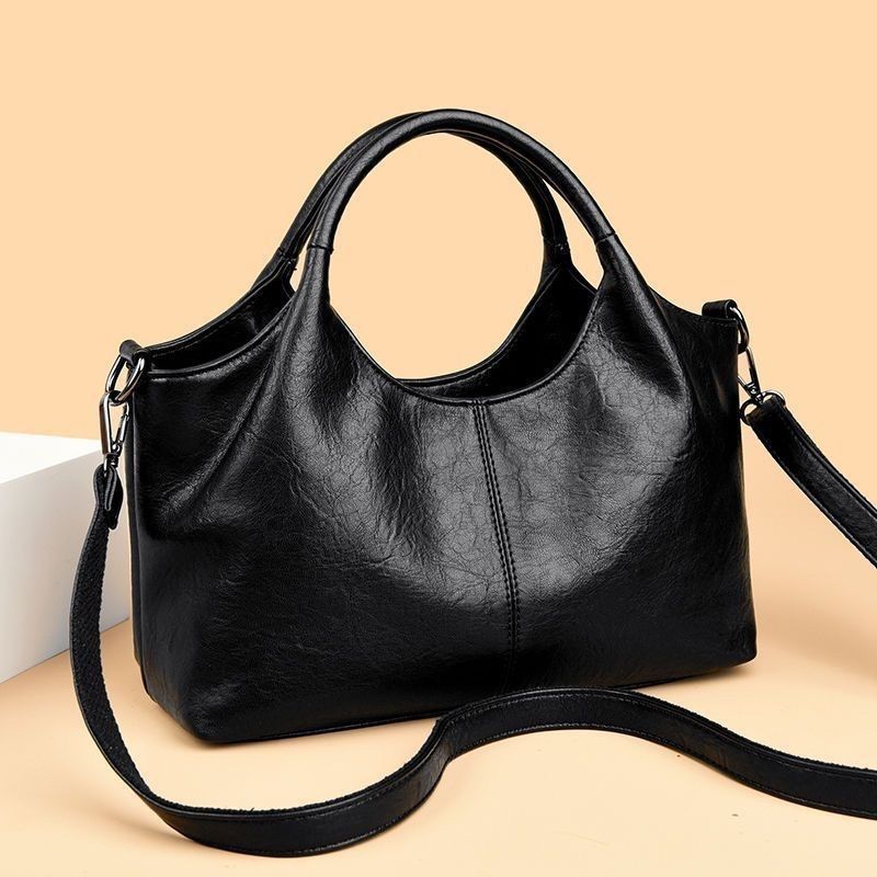 Borsa a tracolla vintage in pelle per donna borsa a cestino_voghion.com