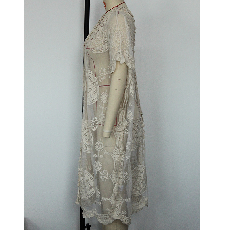 Womenu0027S Fashion Solid Color Polyester Cover Ups 1 Piece