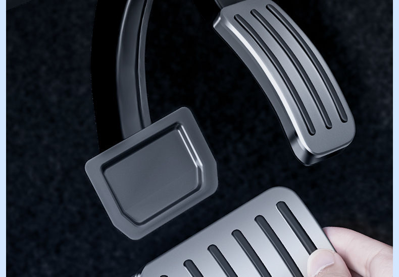 Suitable for Tesla Model Y New 3 Accelerator Brake Anti-Slip Rest Pedal Aluminum Alloy Modification Accessories