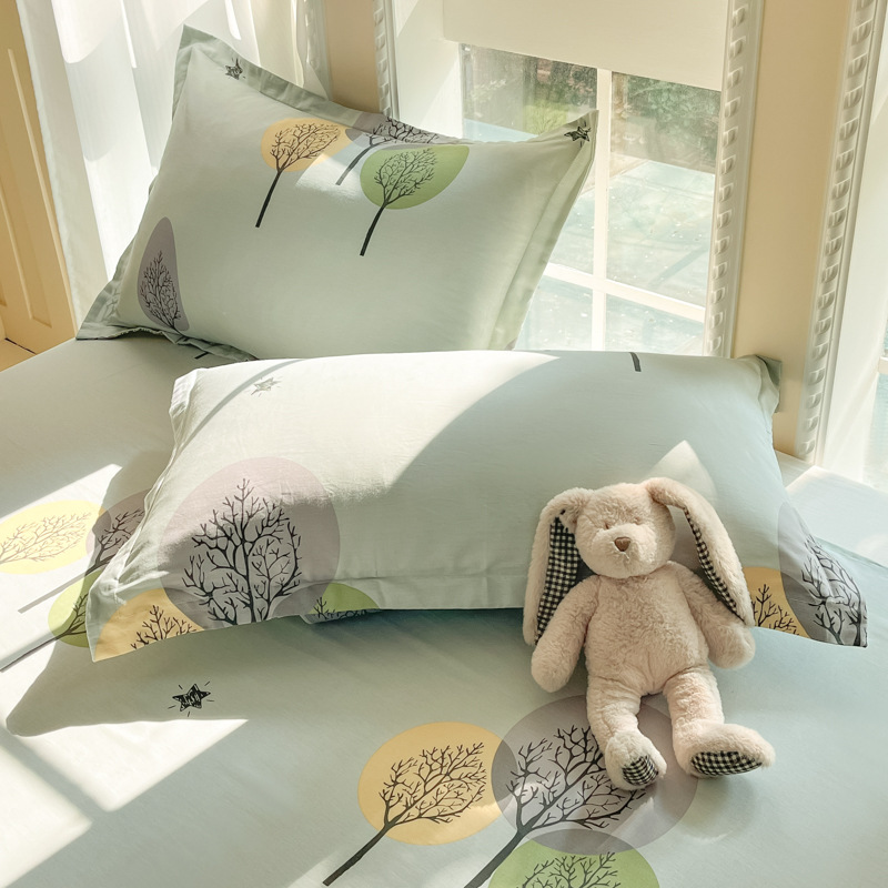 Funda de almohada de algodón Un par de fundas de almohada de algodón puro 48x74 Funda interior de núcleo de almohada para niños domésticos individuales 2025 Nuevo estilo