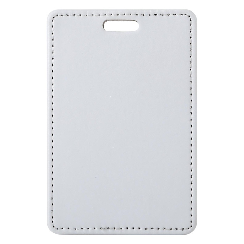 Impresión de transferencia térmica sublimación cubierta de la tarjeta de autobús en blanco transferencia térmica permiso de trabajo insignia transferencia térmica serie de productos en stock