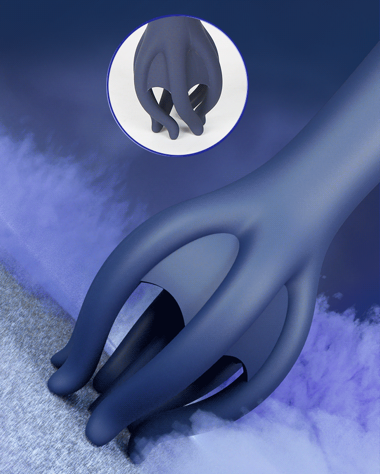 10-Frequency Vibrating Urethral Plug, Silicone Horse-Eye Trainer with Button Control — detail image 18