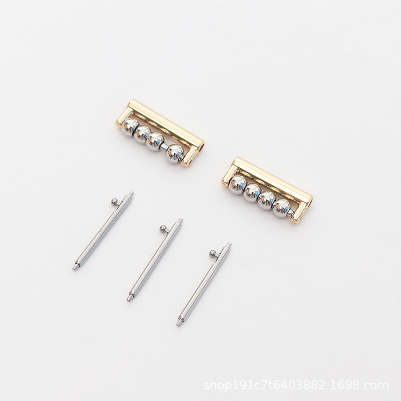 [mô hình tai thô] vàng-4 hạt / Giao diện 18mm (kèm kim tháo nhanh)