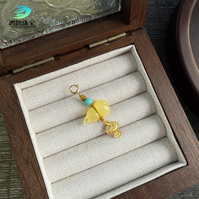 Hand-Woven Second-Generation Beeswax DIY Accessories, Beaded Jewelry, Bracelet Spacers, and Decorative Pendants