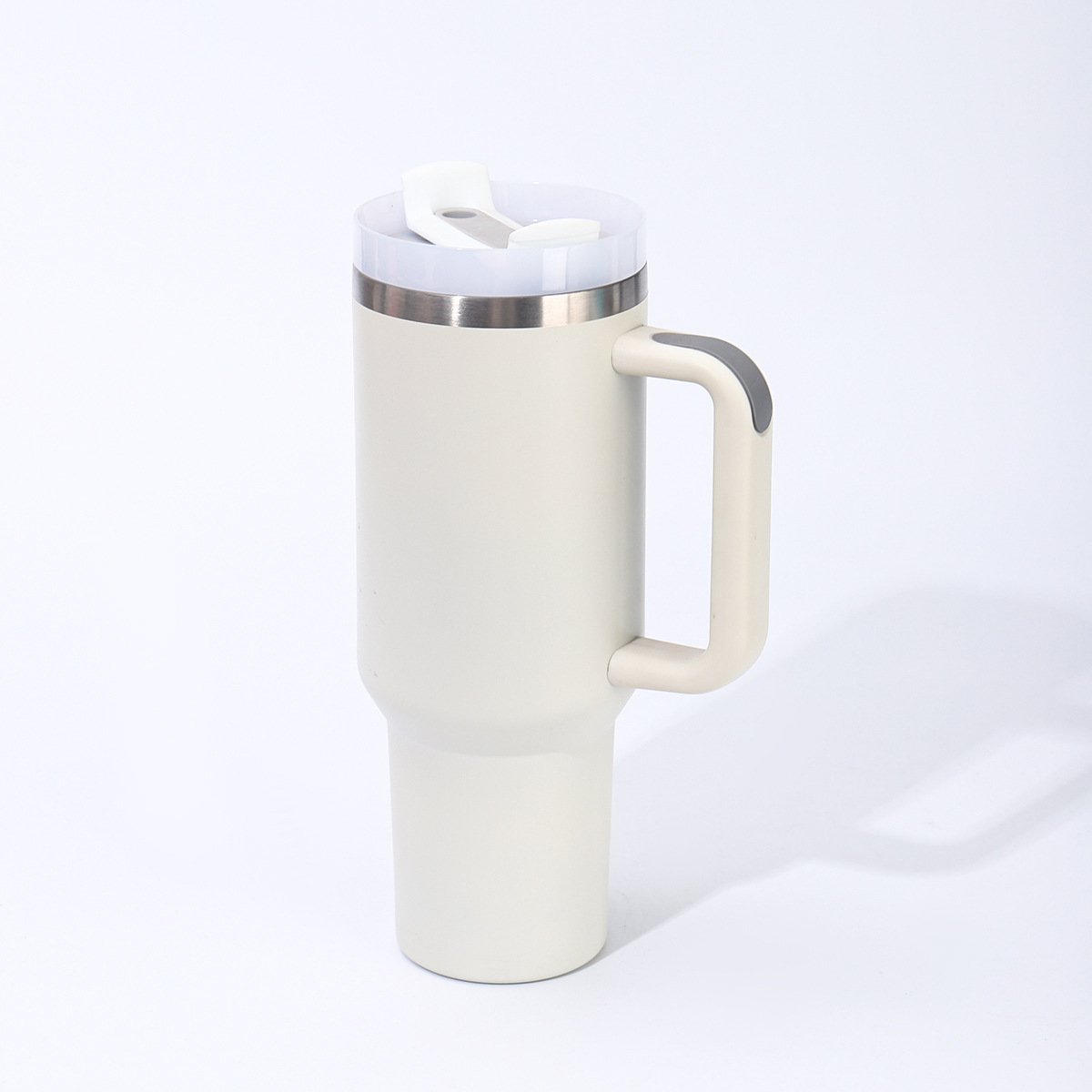 Gran capacidad de segunda generación 30oz mango taza de automóvil aislamiento térmico aislamiento frío taza de paja portátil 304 taza de hielo de acero inoxidable