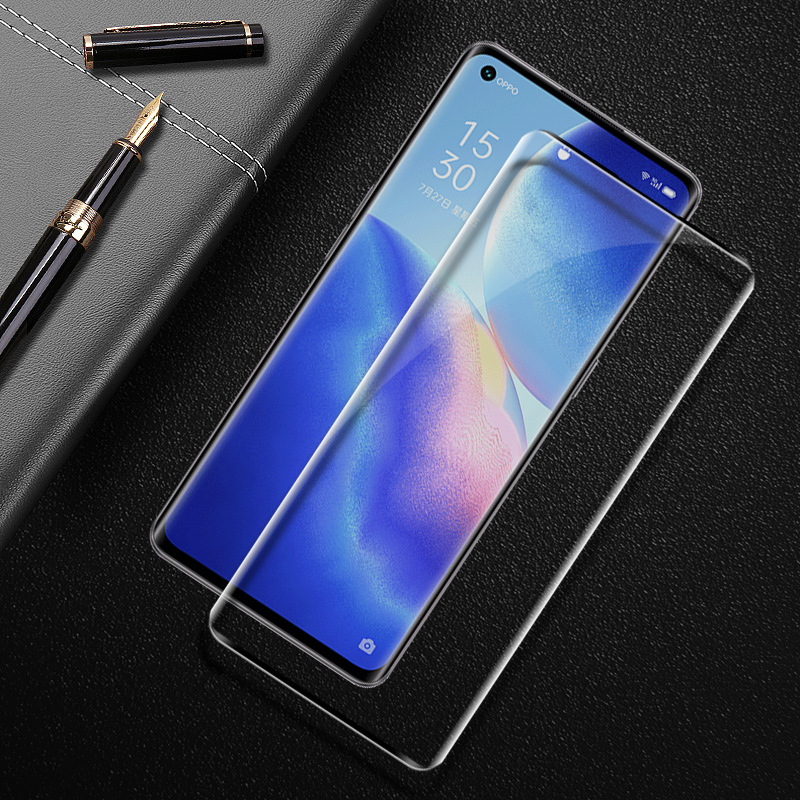 Adecuado para OPPO Reno5Pro película templada 3D película de teléfono móvil curvada Reno6Pro película de teléfono móvil OPPO película templada