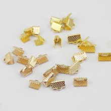 手工diy制作饰品材料包配件马甲扣 发箍马夹扣丝带扣扁线夹皮绳扣