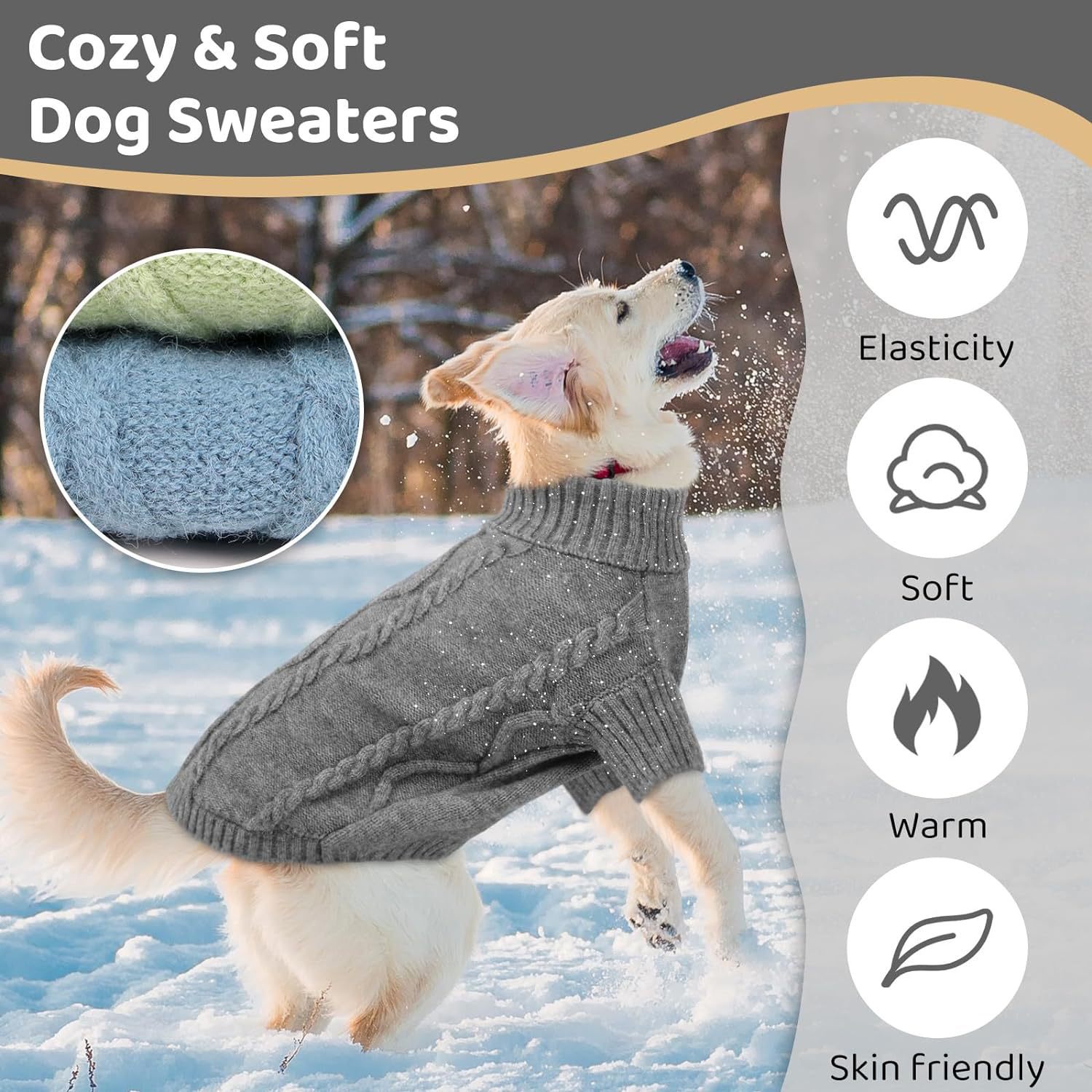 犬カメ服秋冬服アマゾン2025秋冬新作ペット服無地ニットセーター