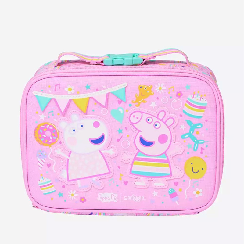 Ранец 澳洲smiggle餐包双层手提包饭盒包小学生儿童防水保温袋lunch bag