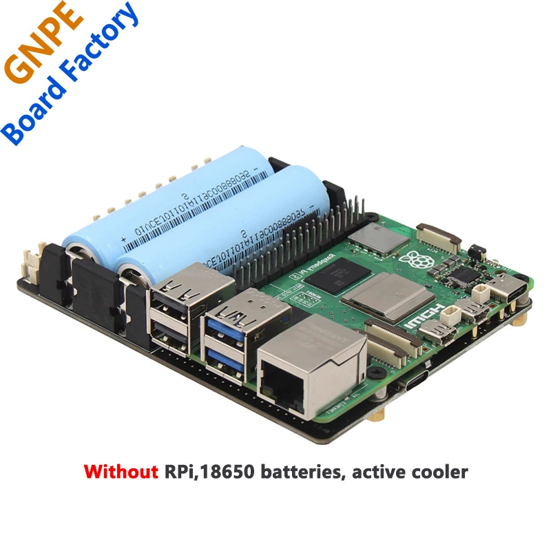 ИБП-предохранение головного убора (Raspberry Pi) X1201 — поддержка батареи 18650, модуль бесперебойного питания