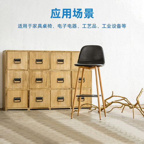 Factory Wholesale Round Silicone Mat Square Self-Adhesive Anti-Slip Rubber Mat Shock Absorbing Back Adhesive Furniture Silicone Pads