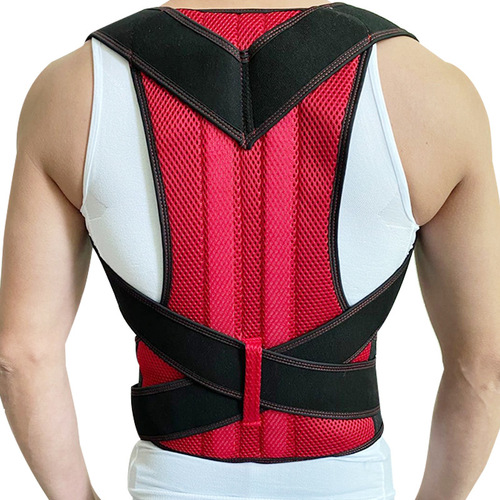 Manufacturer supplies unisex humpback correction belt for sitting posture back adjustment shoulder anti-hunchback correction belt