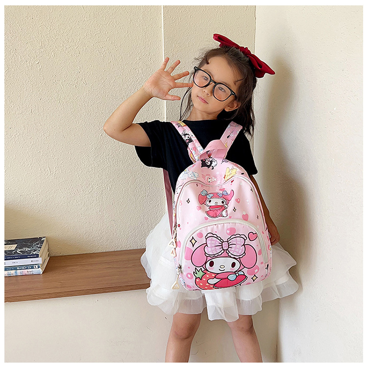 Cute cartoon, lightweight and lightweight schoolbag for kindergartens, fashionable and versatile children's backpacks for outdoor leisure travel undefined