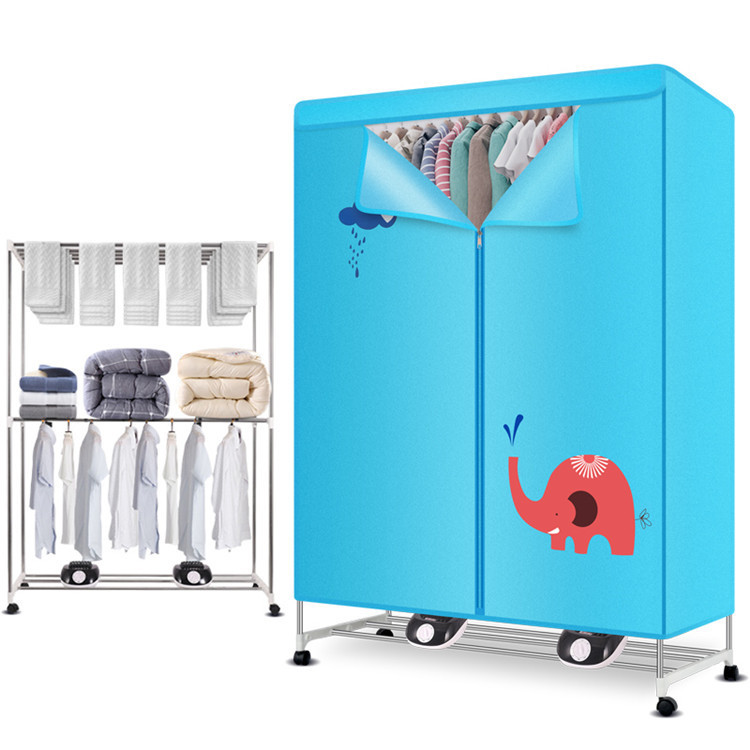 Cross-Border Manufacturers Wholesale Large Commercial Dual-Host High-Power Clothes Dryers, Drying Machines, Quilt Dryers, Extra-Large Capacity Wardrobes