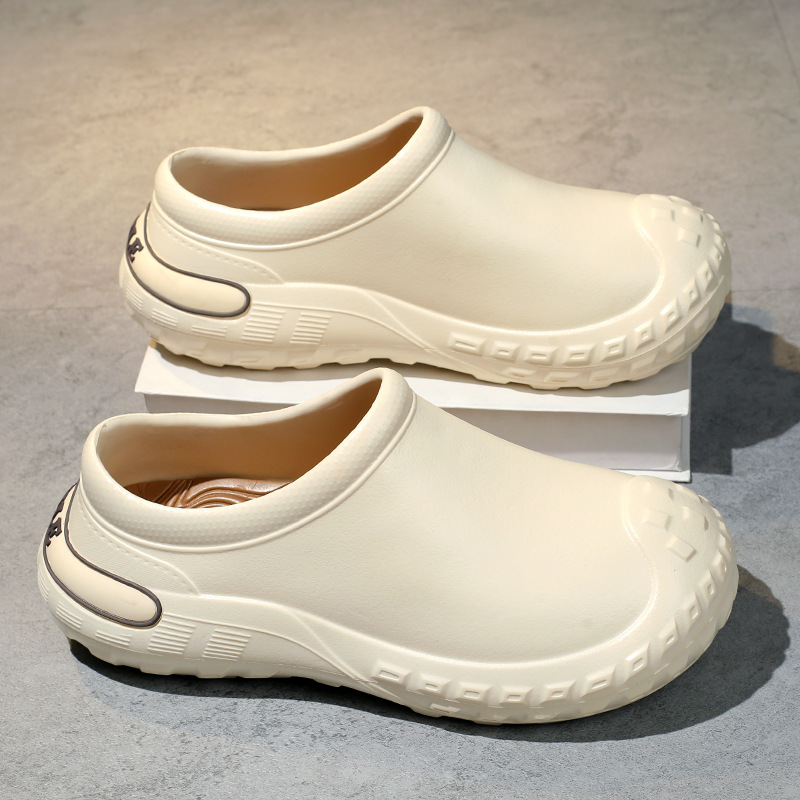 Zapatos de algodón simples para hombre nuevo tacón de bolso fondo suave impermeable antideslizante cálido pareja todo fósforo zapatillas de fondo de neumáticos al aire libre invierno