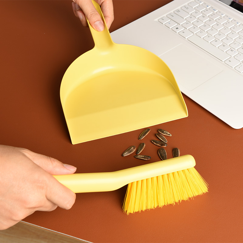 Small Broom Dustpan suit Household Set Desktop Children's Plastic Garbage Shovel Small Dustpan Mini Small Broom Broom Broom